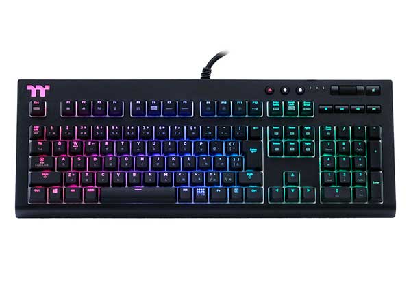 Thermaltake TT PREMIUM X1 RGB CherryMX Blue 日本語キーボード｜KB-TPX-BLBRJP-01 9,841円