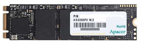 Apacer SSD AS2280P2 容量480GB M.2 3D TLC 2.25mm｜AP480GAS2280P2-1