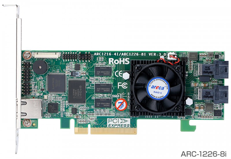 Areca ARC-1226-8I SFF-8643 RAIDアダプター (ARC-1226-8I)