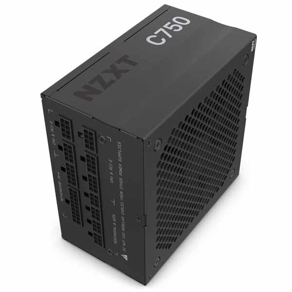 NZXT C750 電源ユニット 80Plus Gold 認証 [ 定格750W出力 ]｜PA-7G1BB-JP