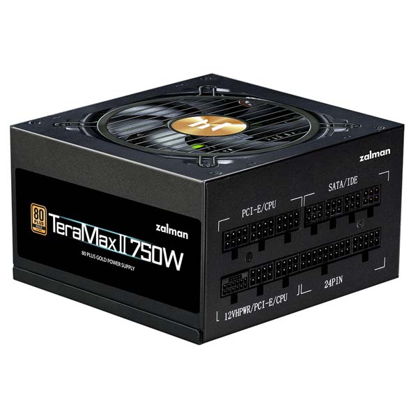 ZALMAN ZM750-TMX2 電源ユニット 750W 80PLUS GOLD認定 ブラック｜ZM750-TMX2｜PC4U 店