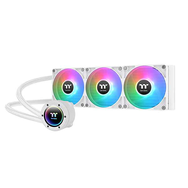 Thermaltake TH360 ARGB Sync V2 CPU Liquid Cooler -Snow- 水冷一体型CPUクーラー 3ｘ120mmファン ホワイト｜CL-W365-PL12SW-A｜PC4U 店