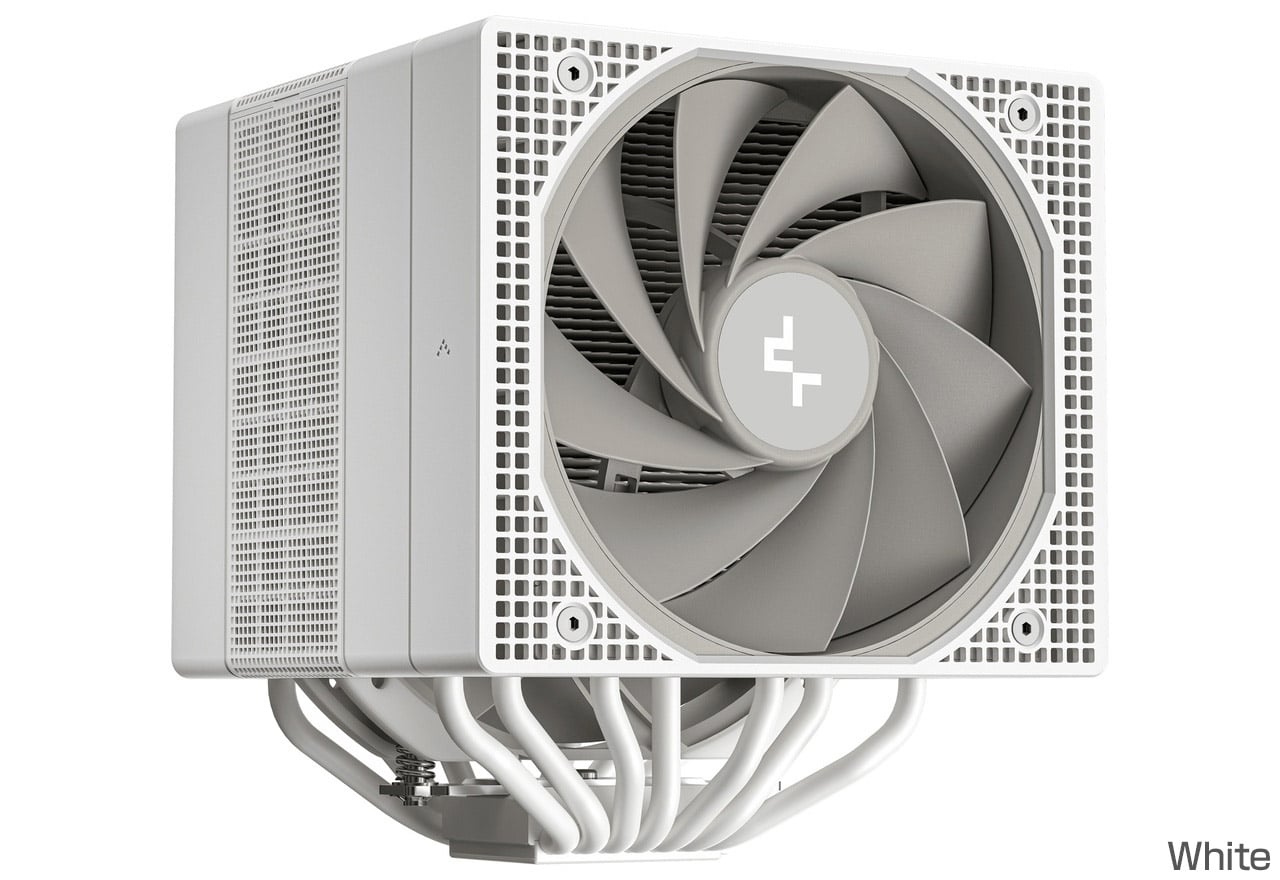 DeepCool 水冷クーラー LS520 WH ホワイト Deepcool LS520 WH 冷却性能と静音性に優れた水冷一体型CPU