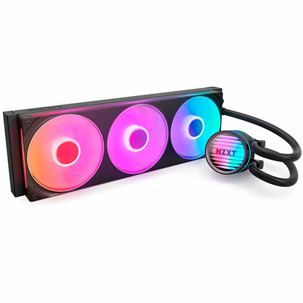 NZXT Kraken Core 360 RGB 360mm 簡易水冷CPUクーラー ブラック｜RL-KR36C-B1｜PC4U 店 10,846円