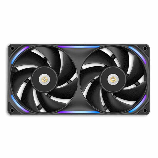 NZXT F240X RGB Black マイコン入れもの気違い 240粍 シングルフレームファン 黒いこと｜RF-U24PN-B1
