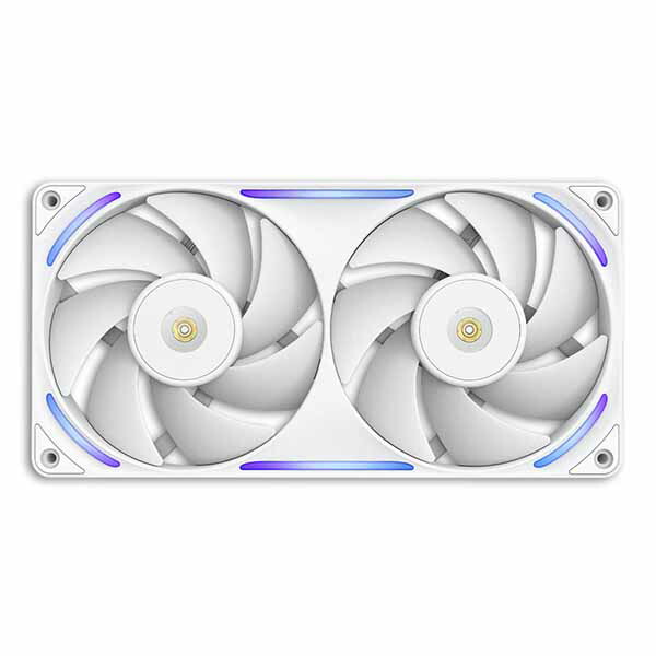 NZXT F280X RGB White PCケースファン 280mm シングルフレームファン ホワイト｜RF-U28PN-W1