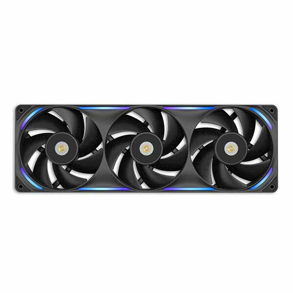 NZXT F360X RGB Black マイコン入れもの気違い 360粍 シングルフレームファン 黒いこと｜RF-U36PN-B1