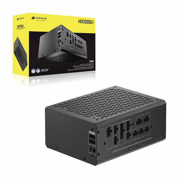 Corsair iCUE LINK HX1200i shift 2025 フルモジュラーPC電源ユニット 1200W｜CP-9020267-JP｜PC4U 店