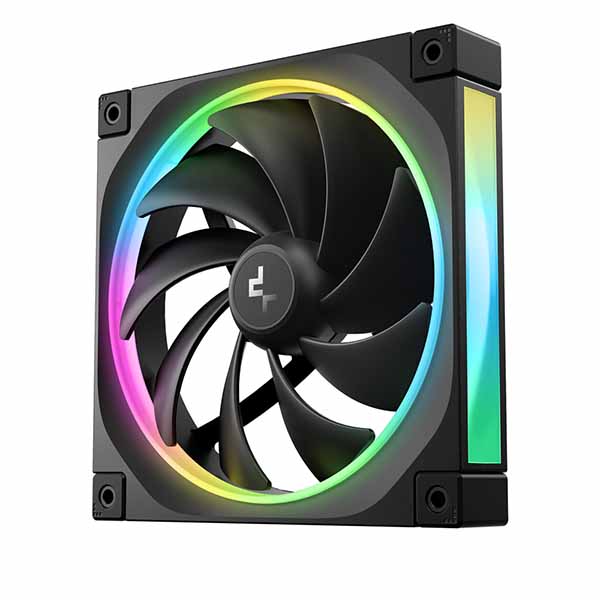 Deepcool FL14 高性能140mm ARGBファン ブラック｜R-FL14-BKAPN1-G