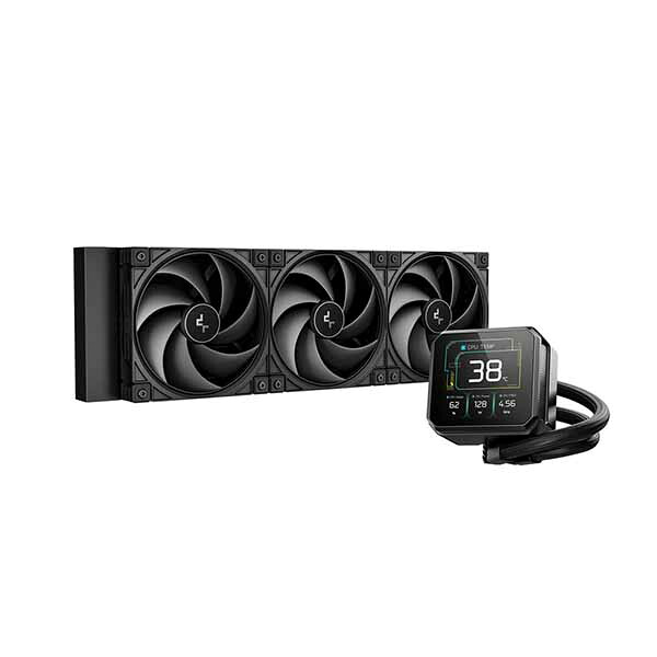 Deepcool SPARTACUS 360 AIインテリジェント制御機能搭載 簡易水冷クーラー｜R-SPT360-BKDSMP-G-1