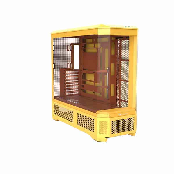 Thermaltake View 600 TG Butter Caramel フルタワー マイコン入れもの カルメ焼｜CA-11H-00FMWN-00 パソコン・周辺機器-PCパーツ-PCケース・筐体