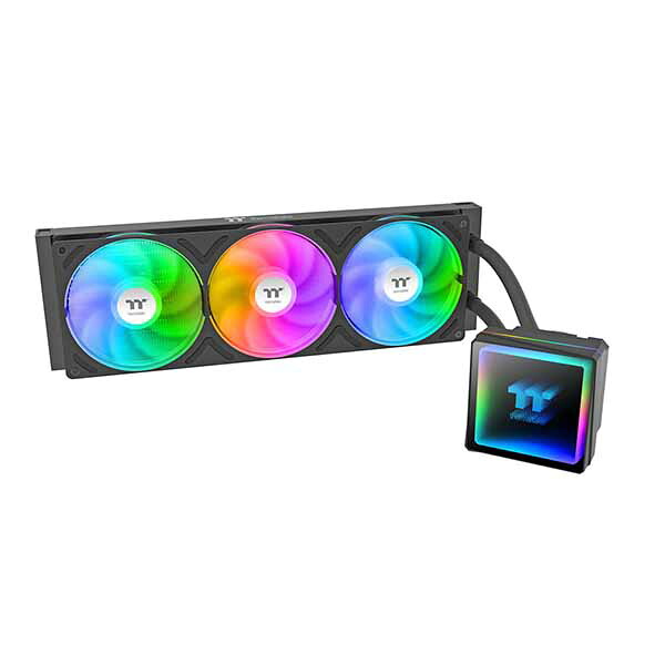 Thermaltake TH360 V3 ARGB Sync Black All-In-One Liquid Cooler オールインワン 360mm 水冷CPUクーラー ブラック|CL-W466-PL12SW-A|PC4U 店