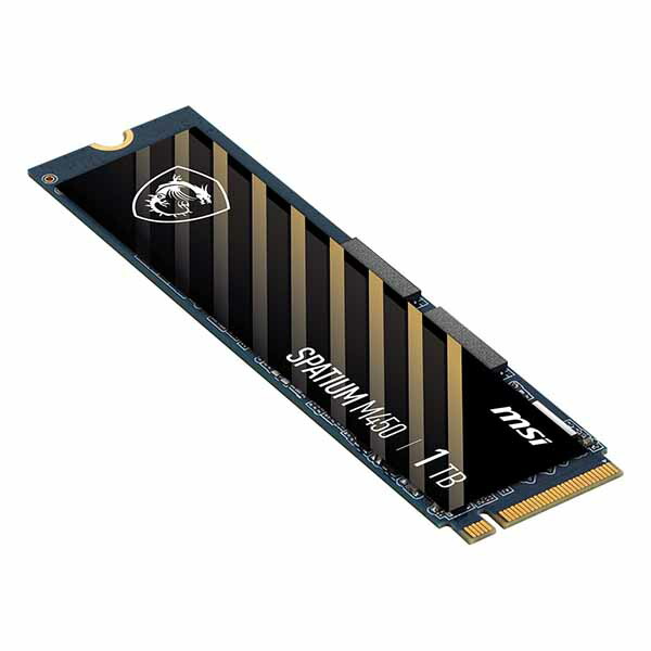 MSI SPATIUM M450 PCIe 4.0 NVMe M.2 1TB V1 容量1TB M.2(2280) 3D NAND｜SPATIUM M450 PCIe 4.0 NVMe M.2 1TB V1
