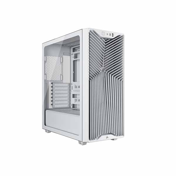 Corsair 3200D RS ミドルタワー型PCケース ホワイト｜CC-9011335-WW