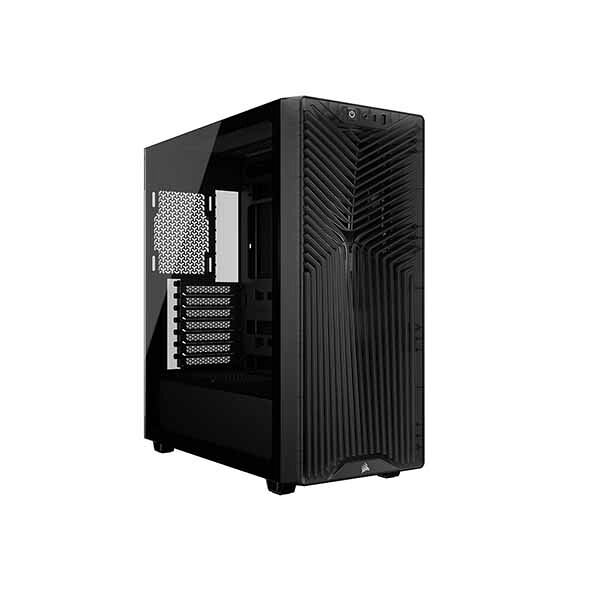 Corsair 3200D RS ミドルタワー型PCケース スモーク｜CC-9011336-WW