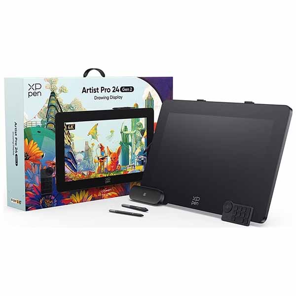 XP-PEN Artist Pro 24(Gen2) 4K 筆圧感知16384気泡管水準器相応う 液晶経口避妊薬｜ART240UH_JP
