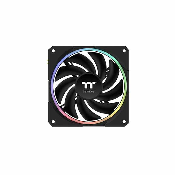 Thermaltake TS120 EX RGB 3Pack Fan Black 3個容器に並べる 120粍 マイコン入れもの気違い 黒いこと｜CL-F206-PL12SW-A