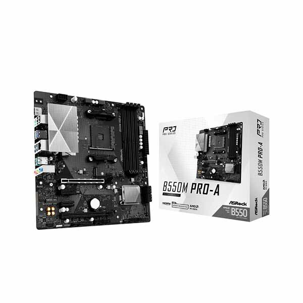ASRock B550M Pro-A Micro-ATXマザーボード｜B550M Pro-A