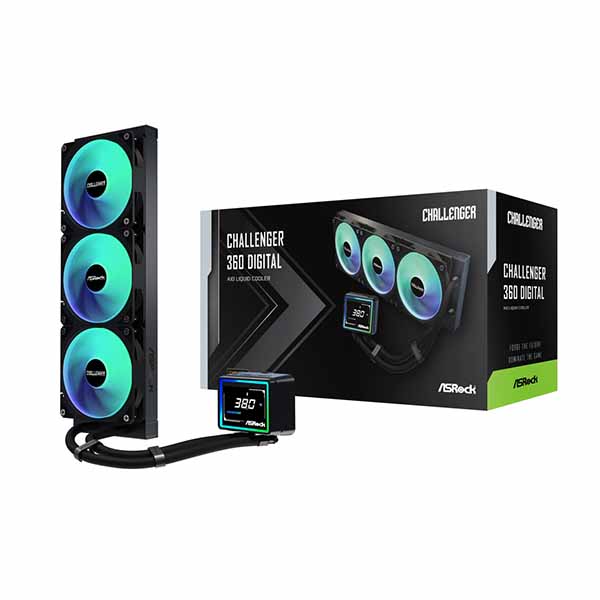 ASRock Challenger 360 Digital 簡易水冷CPUクーラー ブラック|Challenger 360 Digital|PC4U 店