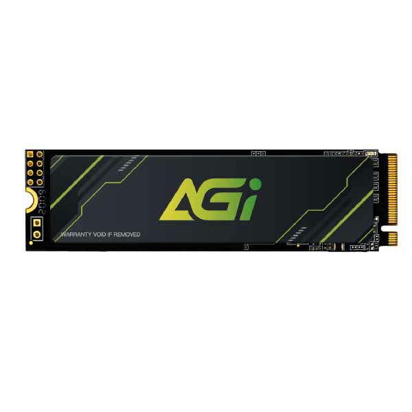 AGI 人工知能学818 電気容量2結核症 M.2(2280) 3D NAND Gen4 x4 NVMe SSD ; 5200MB/s / 4700MB/s ; 1200結核症; TLC｜AGI2T0G43人工知能学818