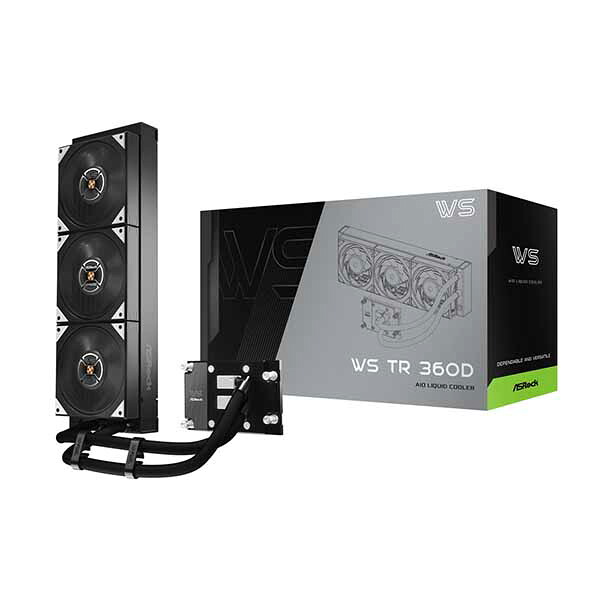 ASRock WS sTR5 360D ワークステーション向け 飾り気の無い水冷中央処理装置冷房装置｜WS TR 360D