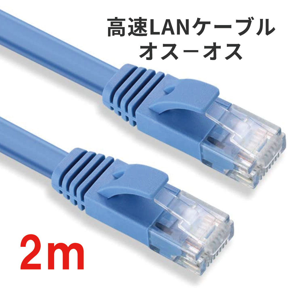 楽天市場】【送料無料】通信ケーブル10m高速LANケーブル 扁平形 CAT6