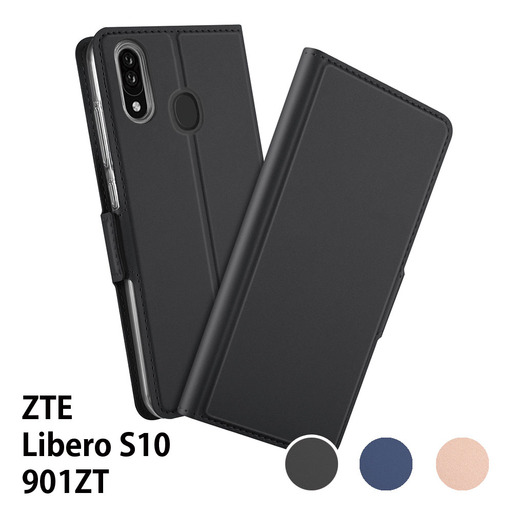 楽天市場 送料無料 Zte Libero S10 901zt 用スマホケース 手帳型ケース カバー マグネット 定期入れ ポケット シンプル スマホケース Pcastore