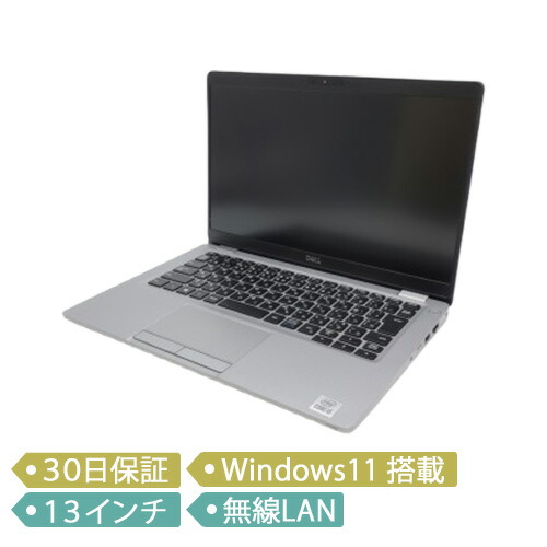 【中古】DELL Latitude 5310 CTOモデル/Core i5-10210U 1.6GHz/メモリ 8GB/SSD 256GB/13.3インチ/Windows 11 Pro 64bit/ノート【C】