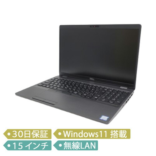 【中古】DELL Latitude 15 5500/Core i5-8265U 1.6GHz/メモリ 8GB/SSD 256GB/15インチ/Windows 11 Pro 64bit/ノート【B】