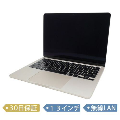 【中古】Apple MacBookAir Liquid Retina13/Apple M2/記憶装置 16GB/SSD 1結核症/2022/13in/Mac os(15.7)/US仄めかし/MLY23J/A/万覚え帳【B】 パソコン・周辺機器-パソコン-ノートPC