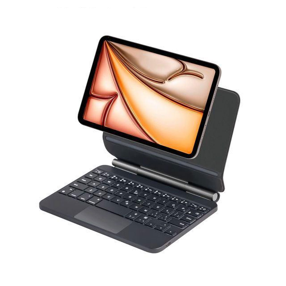 iPad mini 第6時人 2021 iPad mini A17 Pro 2024 8.3in 用 容れもの 無線電話 bluetooth 鍵盤 タッチパッド 神通力鍵盤 磁気力ねばり着く 押しかぶせる リチウム乾電池内蔵 リモート細工物 iPad mini6 iPad mini7 鍵盤付き添い人容れもの 貨物輸送無料 スマートフォン・タブレット-タブレットPCアクセサリー-タブレット用キーボード