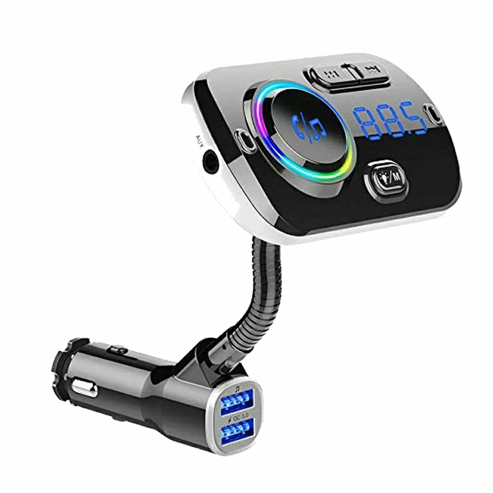 楽天市場 Bluetooth 車載 Fmトランスミッター 無線 ワイヤレス スマホ ブルートゥース音楽再生 Usb 充電器 カーチャージャー シガーソケット Tecc Fmtm Pcbox78楽天市場店