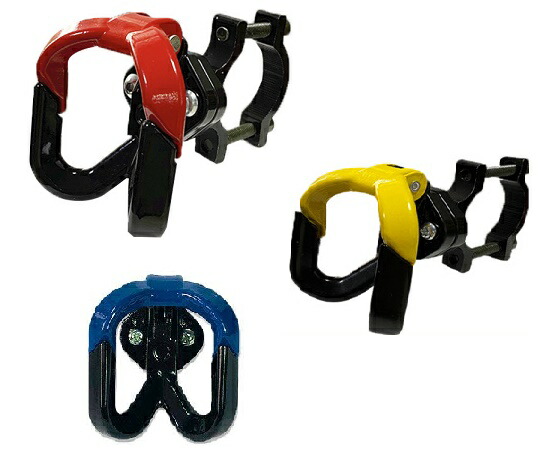 楽天市場】バイク 自転車 コンビニフック オートバイ ハンドルバー