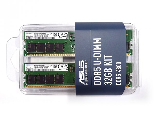 ASUS DDR5UDIMM32GBKIT ［デスクトップ用 × 32GB(16GB DDR5 SDRAM