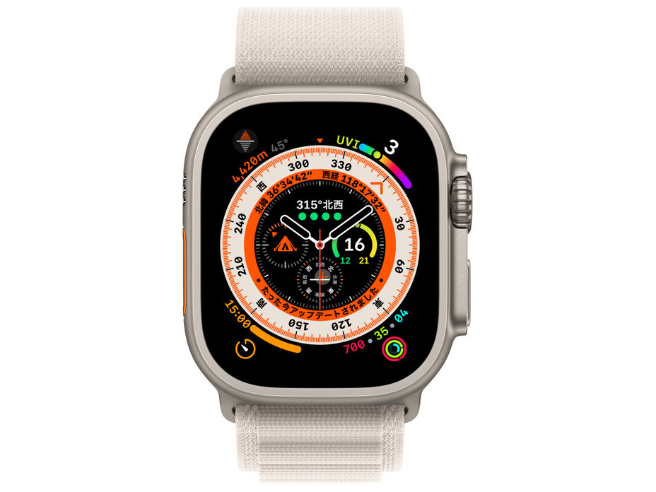 ボタニカルウエディング Apple watch Ultra Cellularモデル本体49mm
