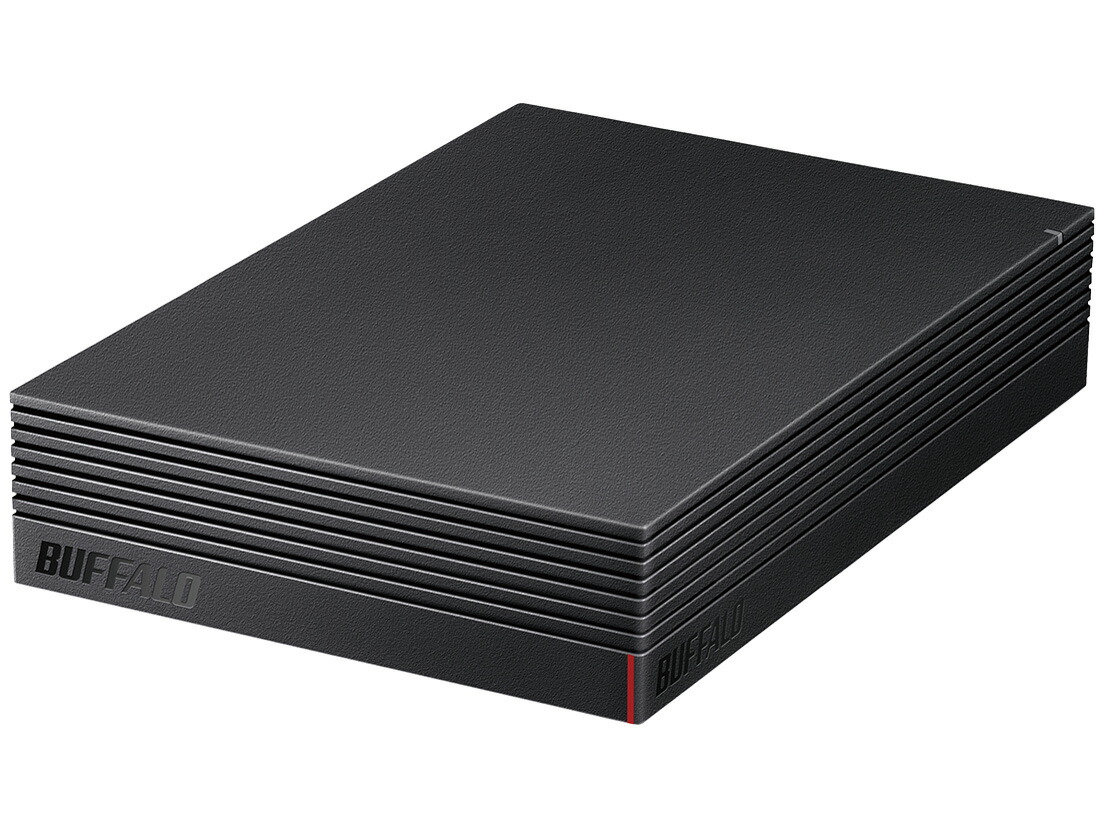 BUFFALO 固定ディスク-EDS8U3-BE 外信用販売HDD 8結核症 黒いこと