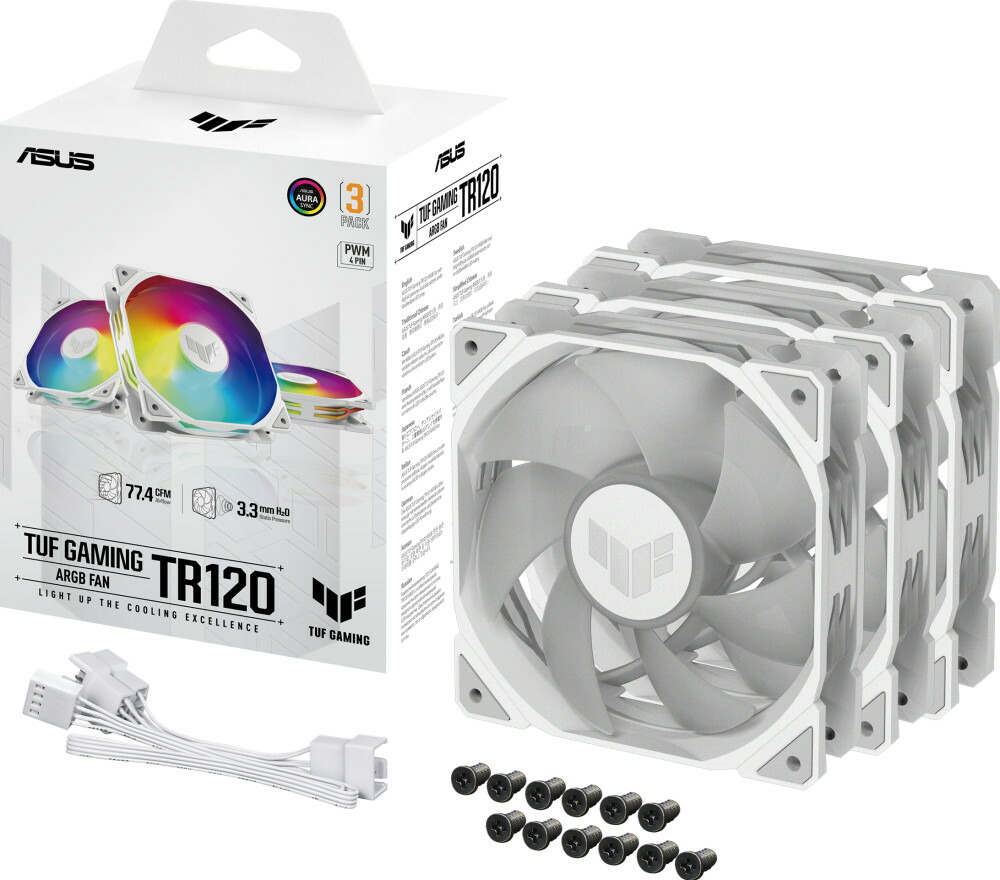 ASUS TUF/GAMING/TR120/ARGB/W/3IN1
