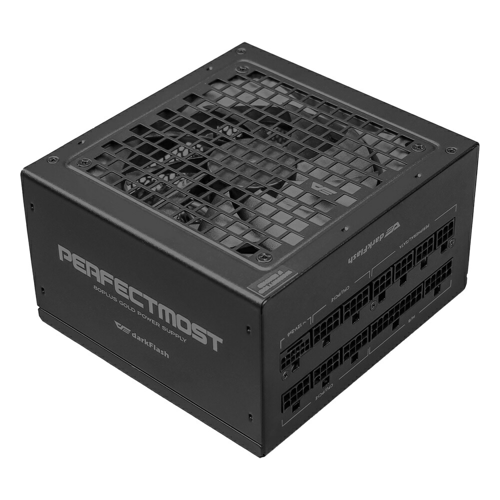 darkFlash （ダークフラッシュ） 80Plus Gold ATX3.1&PCIe5.1規格対応 850W電源 [PMT850-BLACK] 11,078円