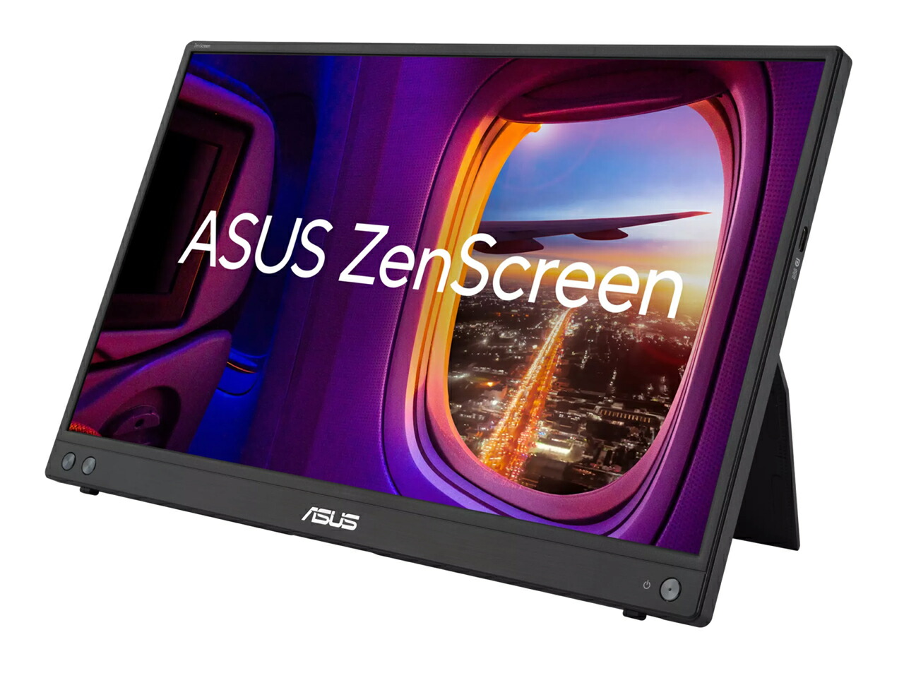 ASUS ZenScreen MB16AHV 携帯型管する [15.6in 盛りだくさん固定ディスク]