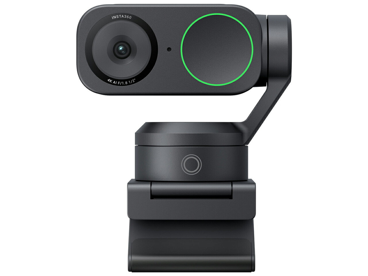 INSTA360 ジンバルレンズ搭載 AI 4Kウェブカメラ LINK2 ブラック[CINSABNB]