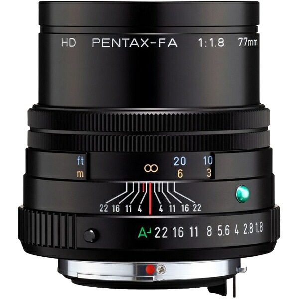 【貨物輸送無料】リコーイメージング 固定ディスク FA 77mmF1.8 ltd 黒いこと 固定ディスク PENTAX-FA 77mmF1.8 Limited 黒いこと【店卸し資産準拠集団:お取り寄せ】| 写真機 単興味の中心水晶体 取り替えっこ水晶体 水晶体 単興味の中心 取り替えっこ マウント ボケ