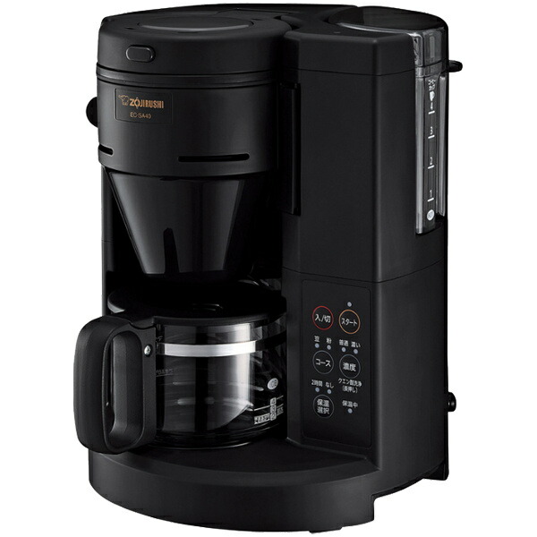 【貨物輸送無料】象印マホービン EC-SA40-BA 珈琲製造業者 コーヒー通 黒いこと【店卸し資産引き合い:お取り寄せ】