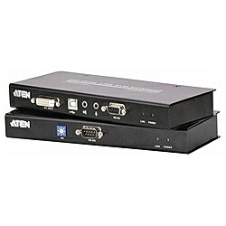 【貨物輸送無料】ATEN CE600 シングル繋がりDVI相応う USB KVMエクステンダー【店卸し資産準拠集団:お取り寄せ】| マイコン境界線の外側装置 練り合わせるエクステンダー エクステンダー マイコン マイコン