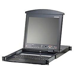 【貨物輸送無料】ATEN KL1516AMJJL 17inLCD デュアル横すべり 16界面KVMドロワー ロング線路【店卸し資産引き合い:お取り寄せ】| 執務室 執務室調度品