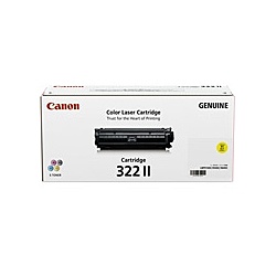 【送料無料】 Canon 2647B001 メーカー純正 トナーカートリッジCRG-322II イエロー 【在庫目安:お取り寄せ】| トナー カートリッジ トナーカットリッジ トナー交換 印刷 プリント プリンター