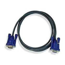 【送料無料】 ATEN 2L-2410 VGA オス-メスケーブル 10m 【在庫目安:お取り寄せ】| パソコン周辺機器 VGAケーブル アナログRGBケーブル RGBケーブル VGA RGB D-sub15pin D-sub 15pin モニタ ディスプレイ 液晶ディスプレイ