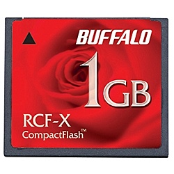 【在庫目安:あり】【送料無料】 バッファロー RCF-X1GY コンパクトフラッシュ ハイコストパフォーマンスモデル 1GB