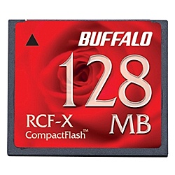 【在庫目安:あり】【送料無料】 バッファロー RCF-X128MY コンパクトフラッシュ ハイコストパフォーマンスモデル 128MB