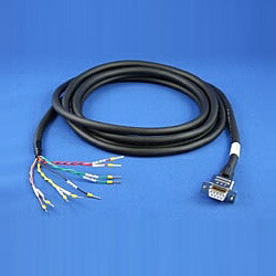 【送料無料】 ラインアイ SI-C422-RT9-3 RS-422ケーブル（芯線9 DB9メス-棒端子バラ 3m） 【在庫目安:お取り寄せ】