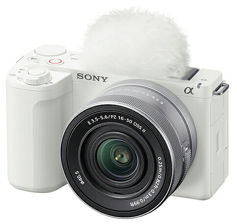 【送料無料】SONY(VAIO) ZV-E10M2K/W デジタル一眼カメラ α VLOGCAM ZV-E10 II パワーズームレンズキット ホワイト【在庫目安:お取り寄せ】| カメラ ミラーレスデジタル一眼レフカメラ 一眼レフ カメラ デジタル一眼カメラ|デジタル百貨店PodPark店